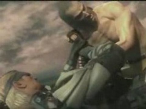 MGS 4 - Snake VS Liquid-Ocelot *CutScene* (SPOILERS)