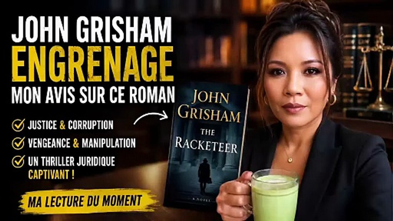 Engrenage, John Grisham (musique générée par IA texte et voix-off Neary)