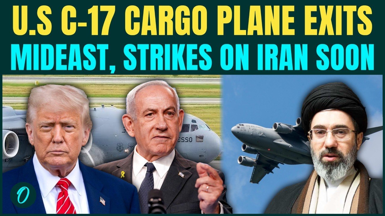 U.S Cargo Planes EXIT Middle East Before Iran STRIKES | Flight Trackers Spot CHILLING Pattern Again
