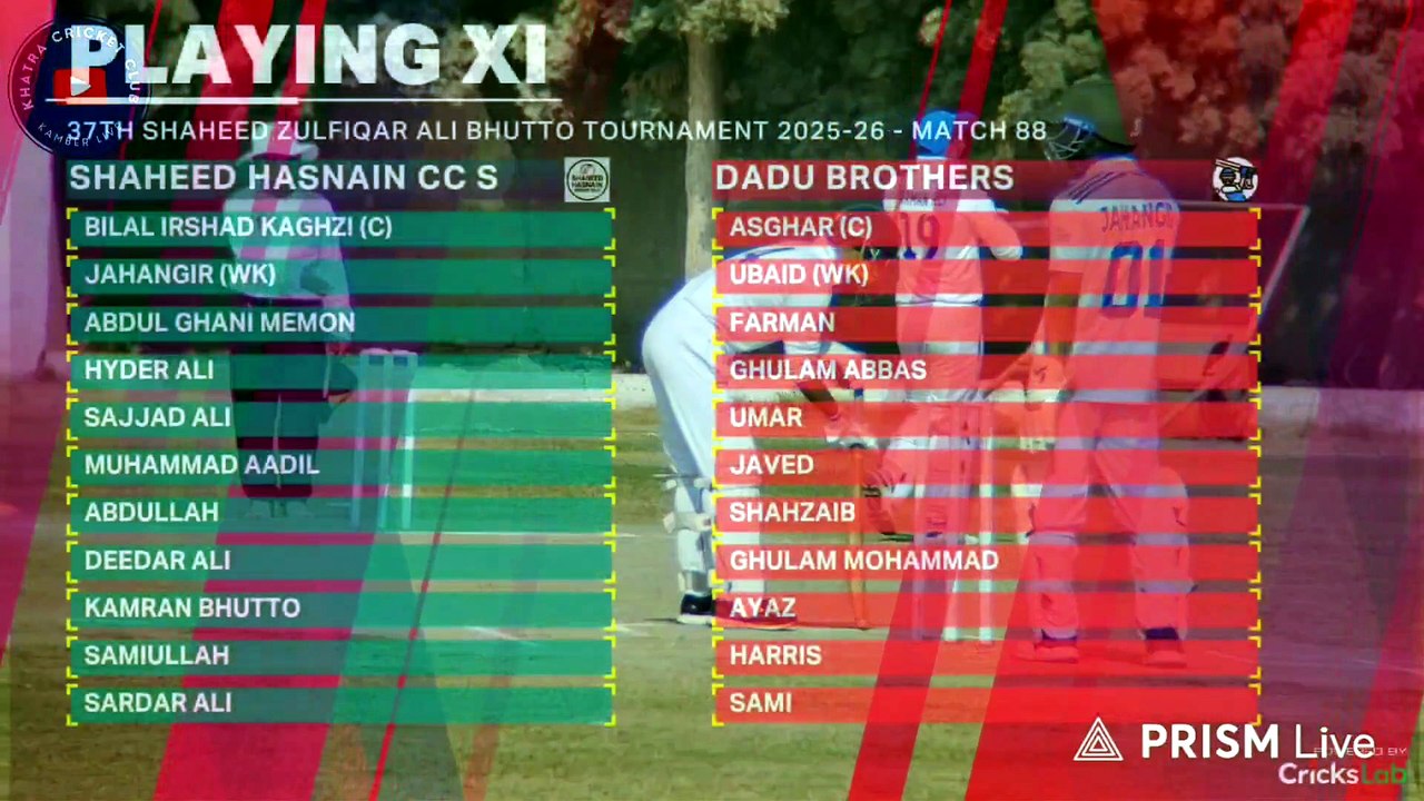 1st Inning Highlights Dadu Brothers VS Shaheed Hasnain Shikarpur #KhatraLive #cricket #pslhighlights #CricketHighlights