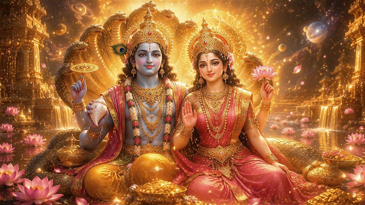 ✨ तदेव लग्नं सुदिनं तदेव ✨ | A Divine Wedding Beyond the Universe 🌙🔥