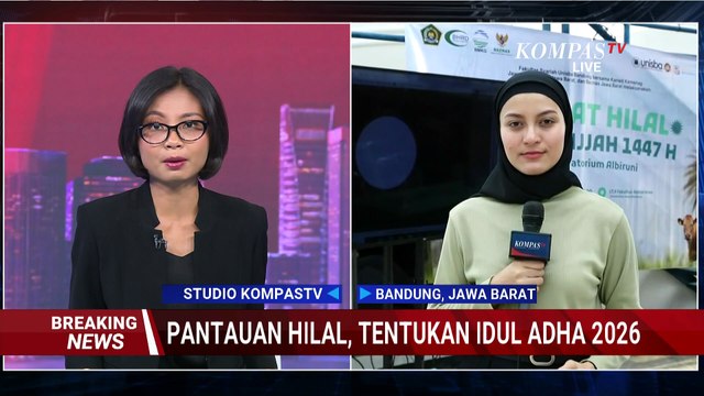 Sidang Isbat Idul Adha 2026, Pemantauan Hilal Dilakukan di Bandung | BREAKING NEWS