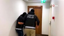Kırmızı Bülten ile aranan uyuşturucu baronu İstanbul'da 2'nci kez yakalandı