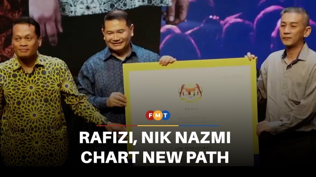 Rafizi, Nik Nazmi take over Parti Bersama Malaysia 