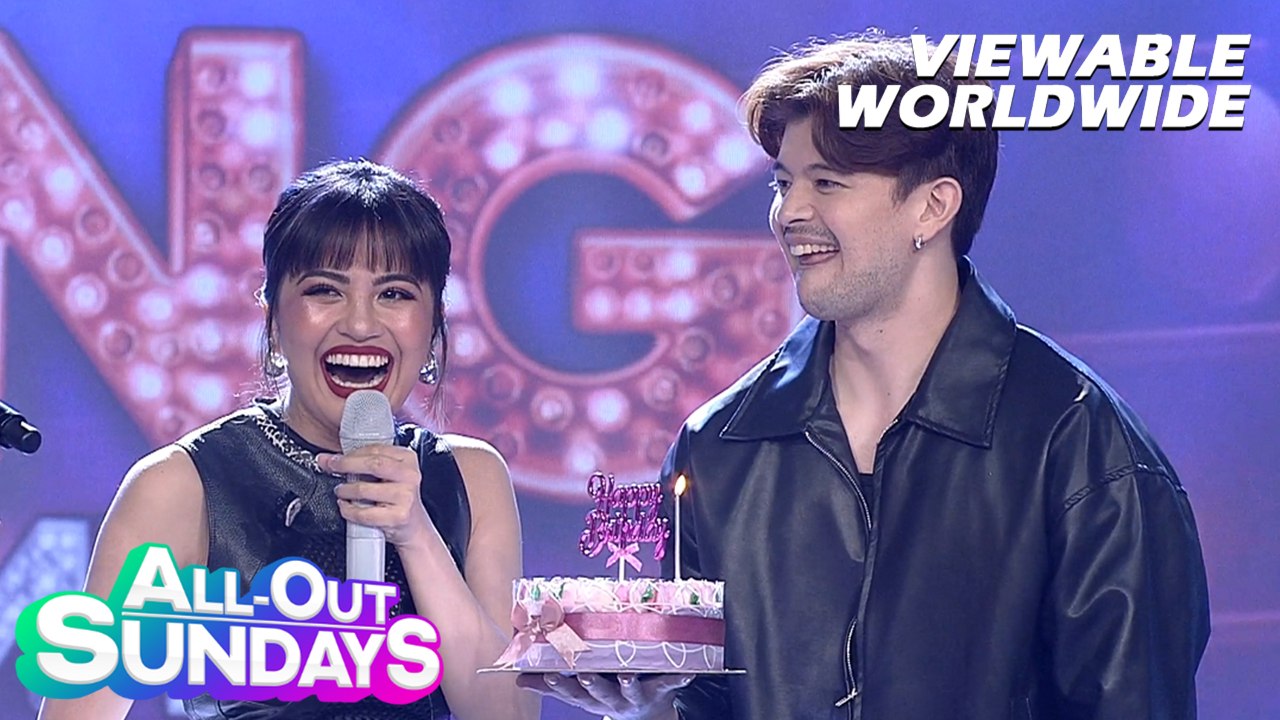All-Out Sundays: Julie Anne, kinilig sa message ni Rayver on-air sa kanyang birthday!