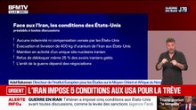 Levée des sanctions, fin de la guerre sur tous les fronts... L'Iran impose ses conditions, préalables à toute discussion avec les États-Unis