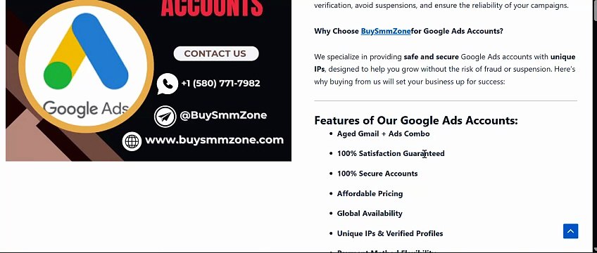 Most Reliable Sources for Buy Verified Google Ads Accounts