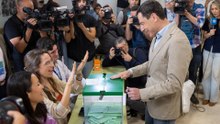 Juanma Moreno afronta las elecciones de Andalucía con "muy buenas sensaciones"