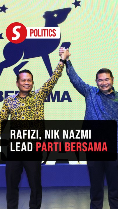 Rafizi, Nik Nazmi to lead Parti Bersama Malaysia