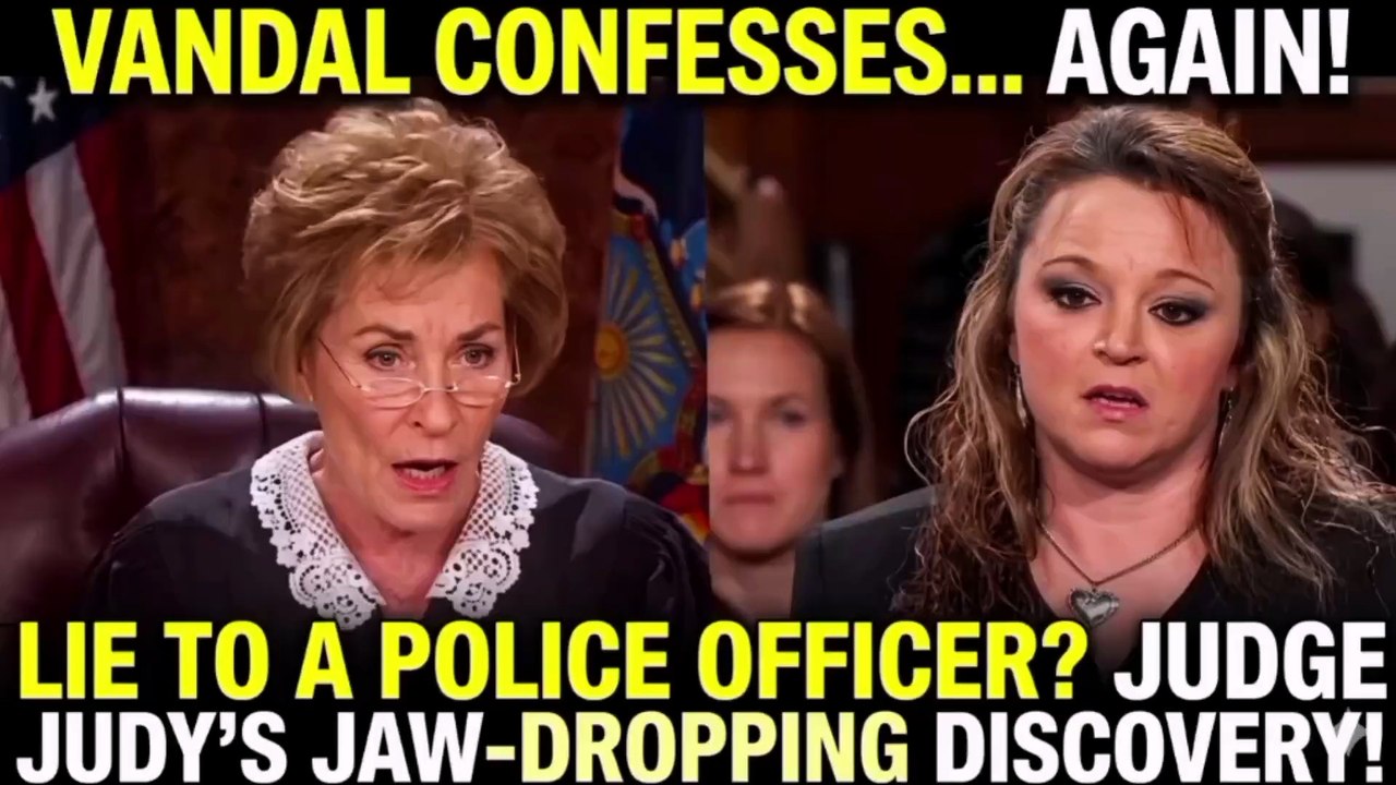 Judge Judy Catches Vandal Lying: The Hidden Police Report Exposure!