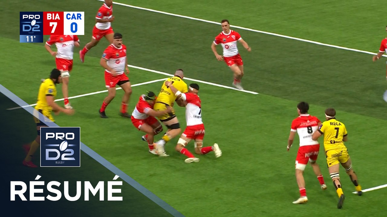 PRO D2 Saison 2025-2026 J30 - Résumé Biarritz Olympique PB - US Carcassonnaise