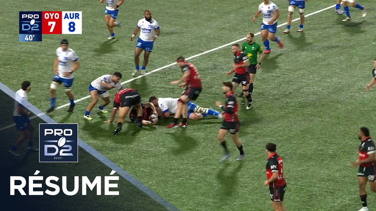 PRO D2 Saison 2025-2026 J30 - Résumé Oyonnax Rugby - Stade Aurillacois