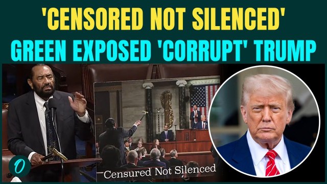 Green WARNS Trump of IMPEACHMENT: Green ATTACKS Trump Meme Coin Empire In Explosive Congress Speech