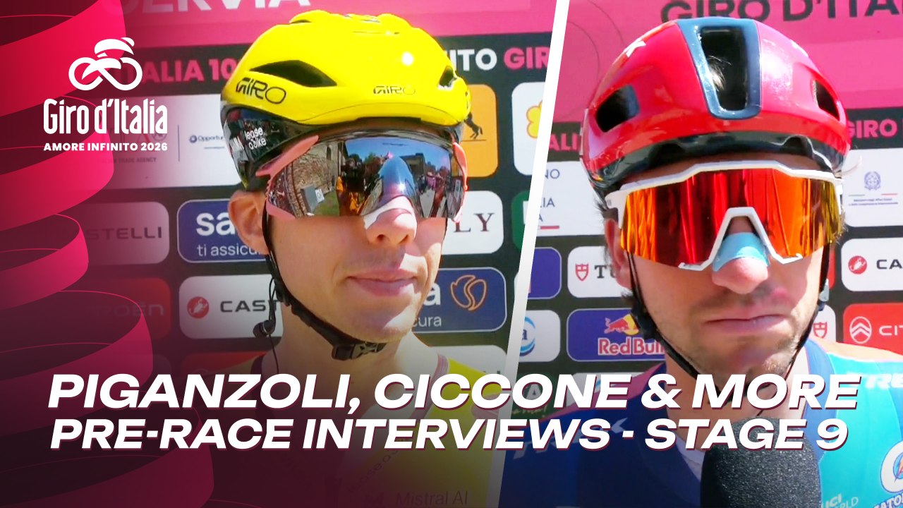 Piganzoli: "The main goal for me is to keep Jonas in the front" 🗣️ | Interview Giro d'Italia 2026