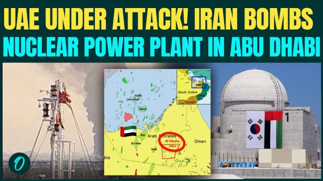 Iran BOMBS UAE Nuclear Plant BREAKING: Drone HITS Barakah Power Plant in Abu Dhabi, HUGE Explosion