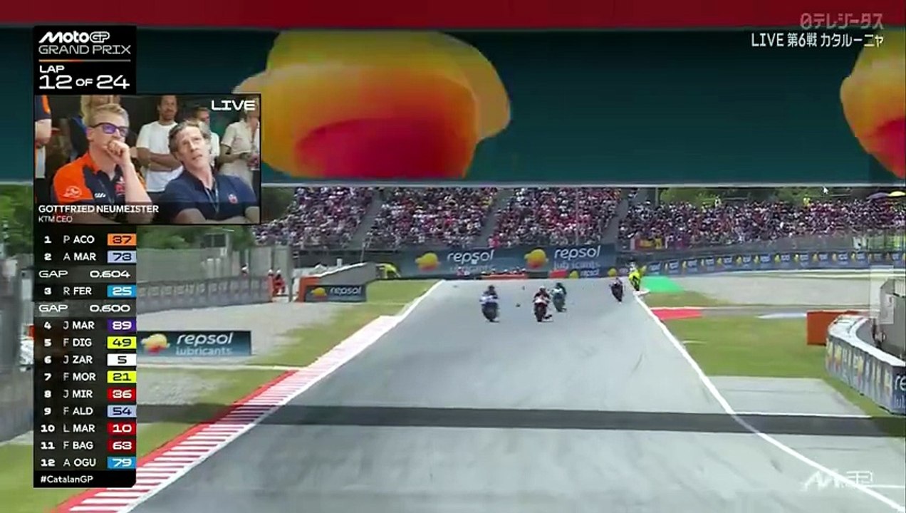 Heavy crash Alex Marquez