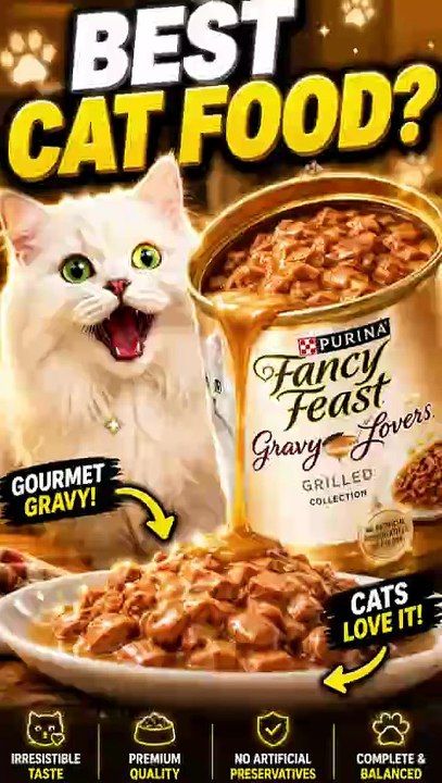 Purina Fancy Feast Gravy Lovers Wet Cat Food Variety Pack 😻🥫