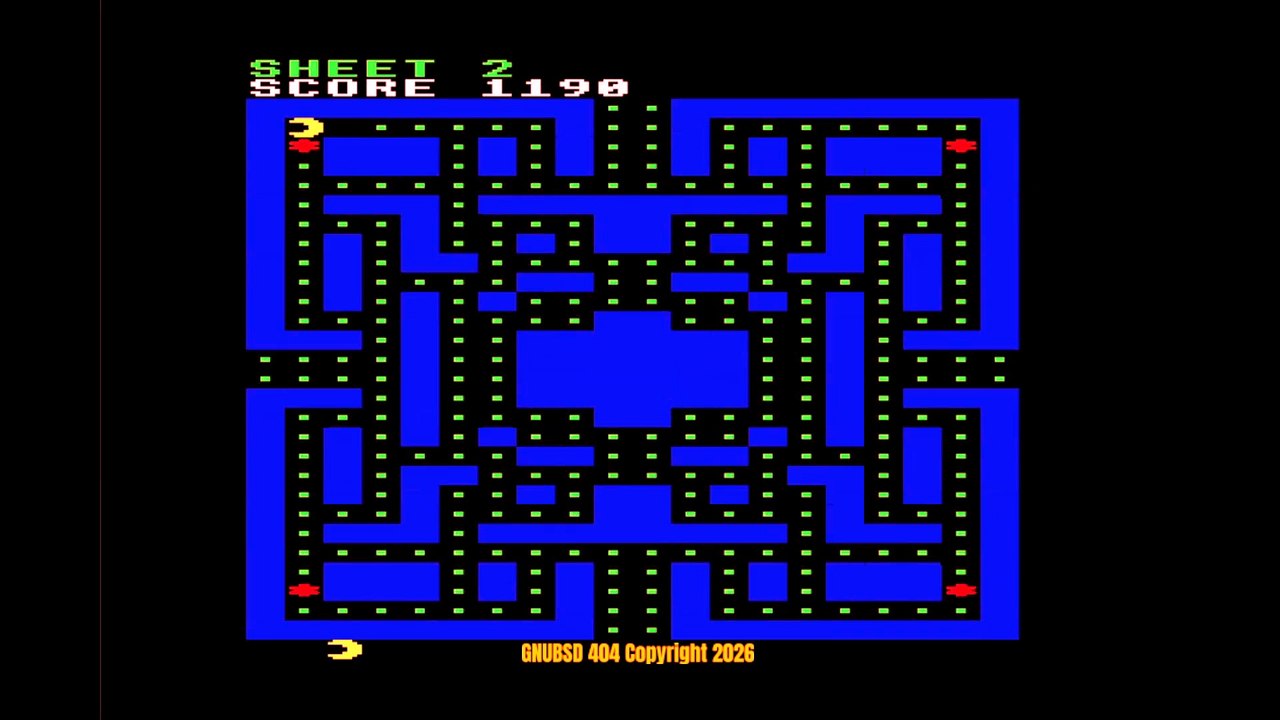 GNUBSD404 Short N108 BBC Micro Muncher  (Linux/Web Browser)