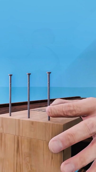 This Woodworking Trick Makes Nails Invisible 😮