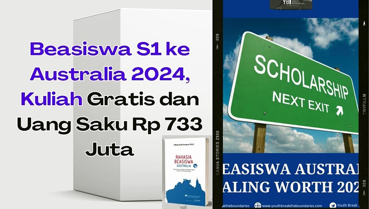Beasiswa S1 ke Australia Kuliah Gratis dan Uang Saku Rp 733 Juta calon mahasiswa wajib tau