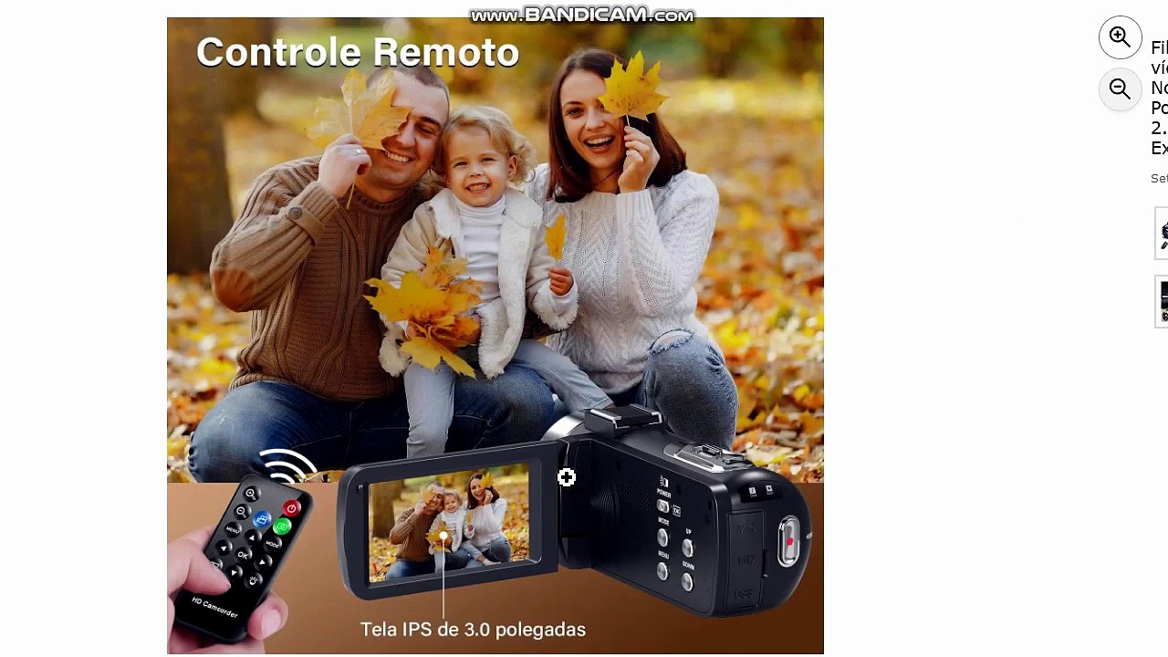 Filmadora 4K Boa e Barata Preço Imperdível Confira (1)
