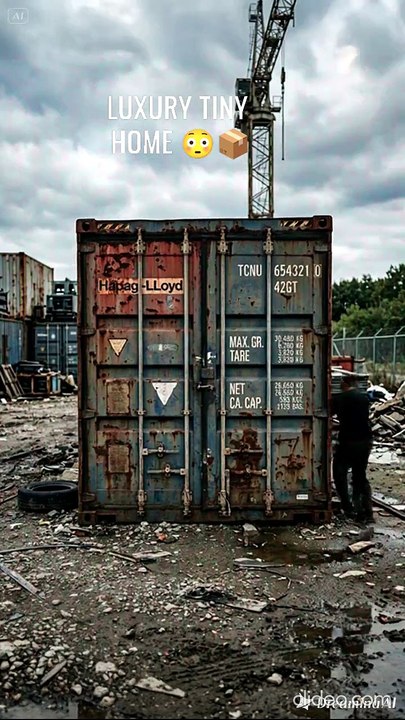 INSANE Shipping Container Transformation 😱 Luxury Tiny Home