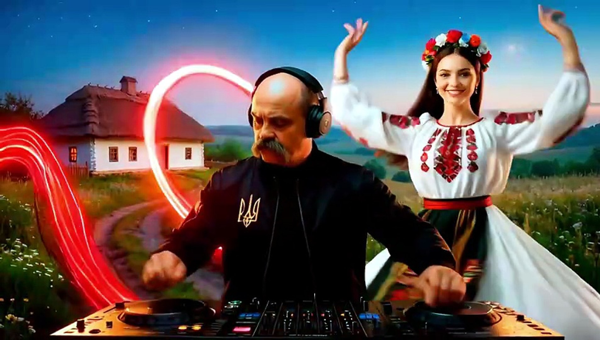 ⁣DJ Shevchenko – Два кольори (Dmytro Pavlychko) Ukrainian Folk Club Remix Ethno Techno