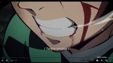 Tanjirao Strikes Hard Demon Slayer