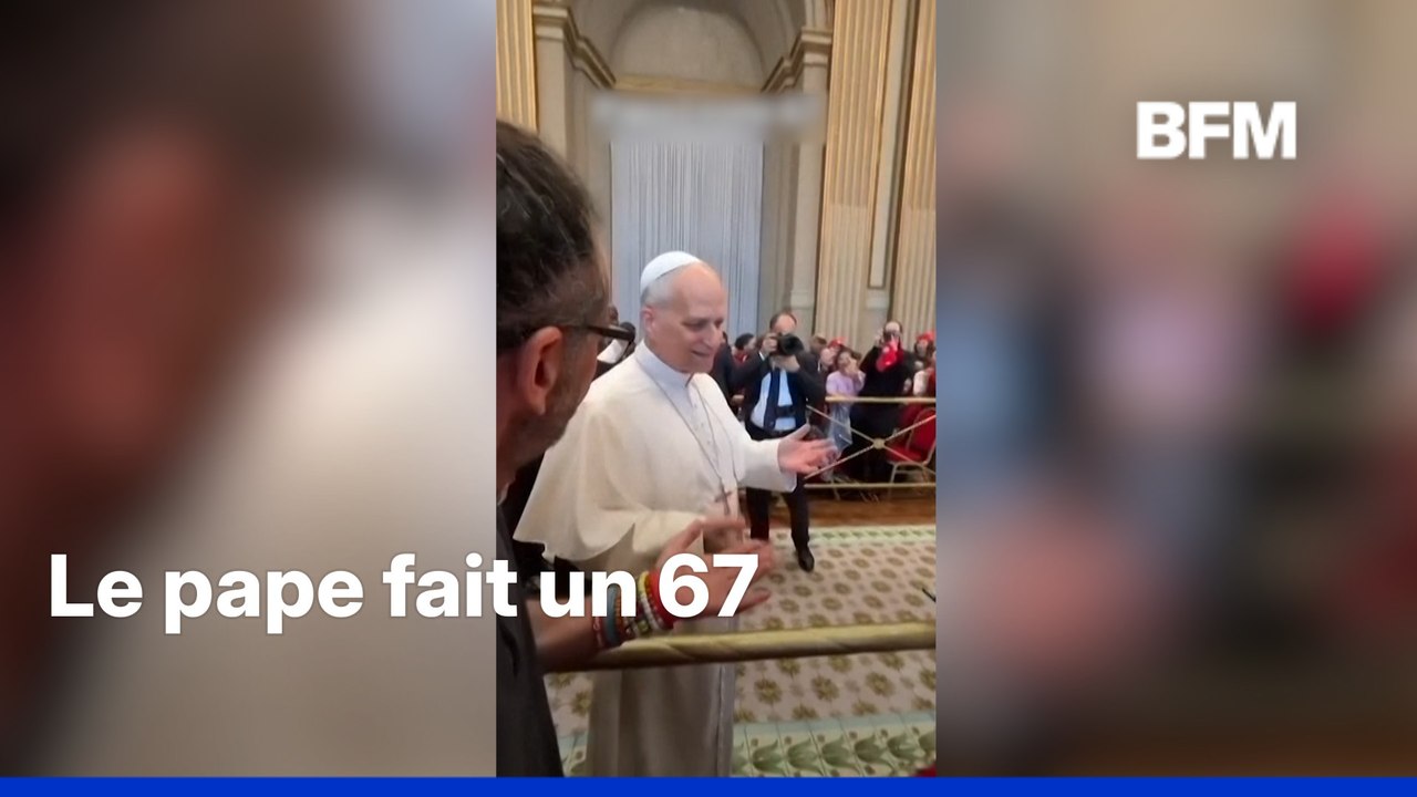 Le pape fait un 67