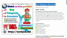 Top 9 Best sites to Buy Telegram Accounts - (PVA & Aged)