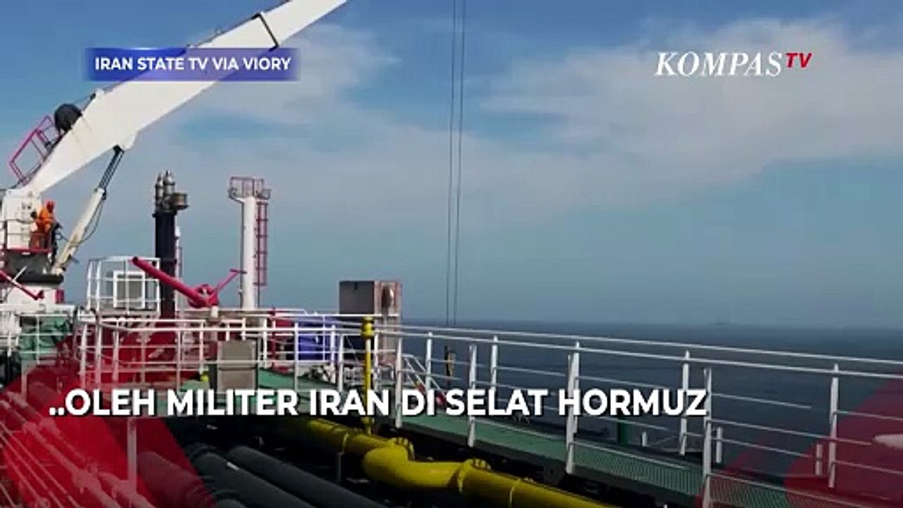 Hanya Mengapung! Kondisi Kapal Tanker di Selat Hormuz Gegara Blokade AS-Iran