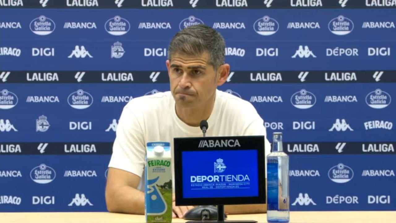 Rueda de prensa completa de Antonio Hidalgo tras el RC Deportivo de la Coruña vs. FC Andorra de LaLiga Hypermotion