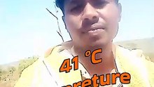 India from 41 °C tempreture video