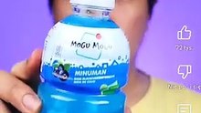 Jon cit napój mogu mogu mangga 🥭 fanta anggur 🍇 #asmr #mukbang