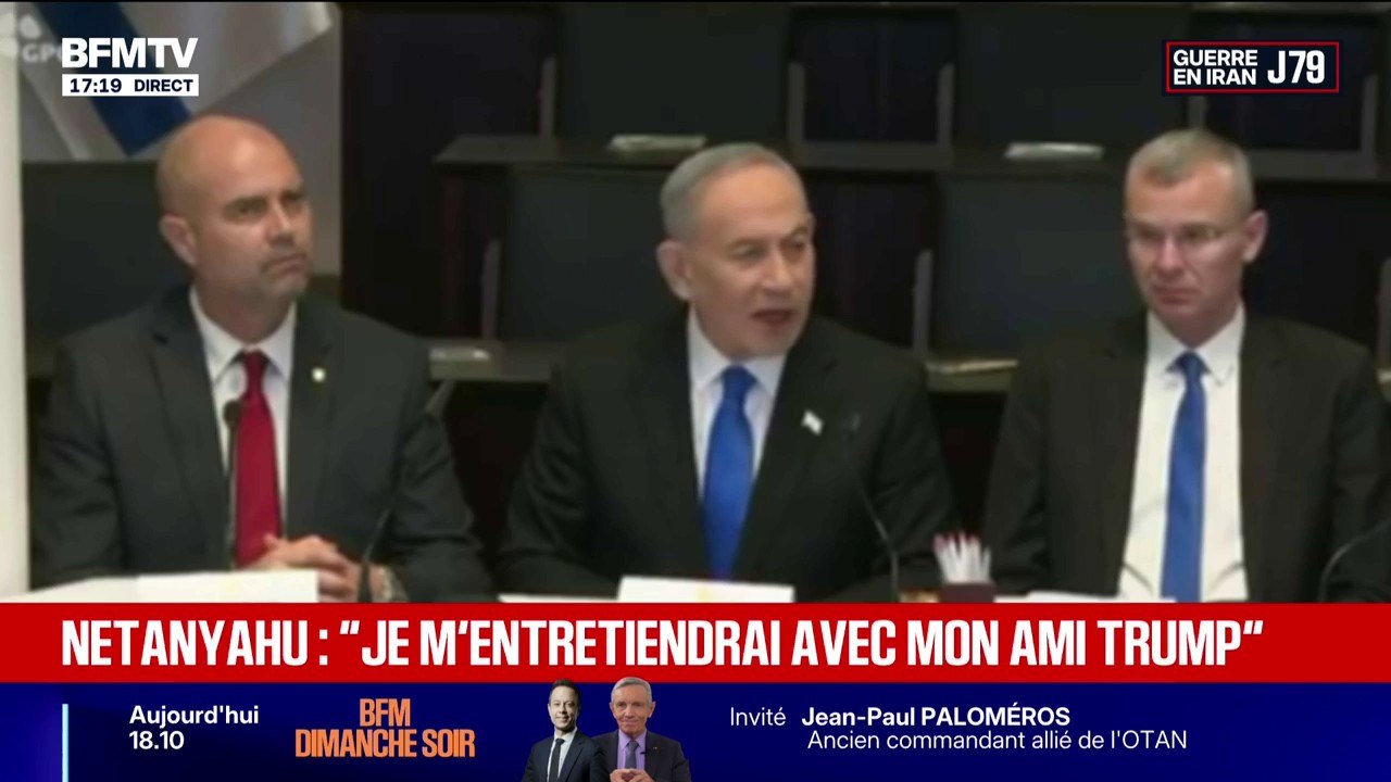 Iran/États-Unis: “Je m'entretiendrai avec notre ami le président Trump”, annonce Benjamin Netanyahu