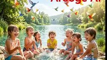 Beautiful Childhood Moments by the Water