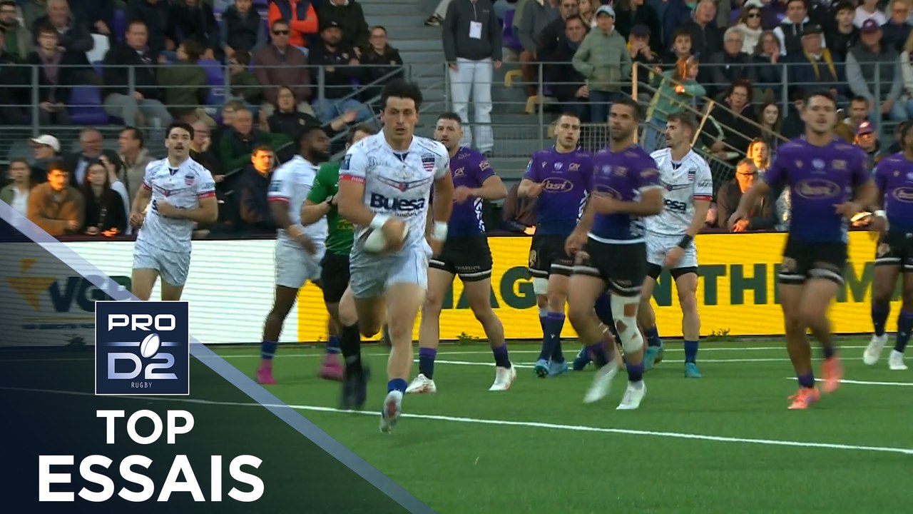 TOP Essais de la J30 – PRO D2 – Saison 2025-2026
