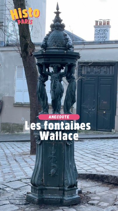 Tu les vois partout dans Paris… mais connais-tu vraiment l’histoire des fontaines Wallace ? ⛲