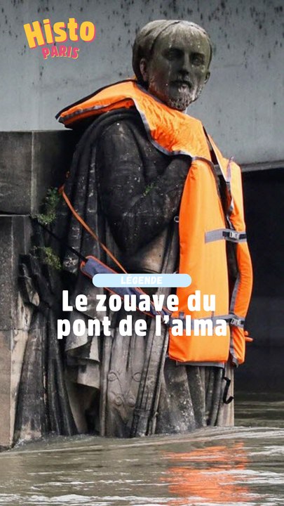 🌊 Cette statue prédit les crues de la Seine depuis plus de 100 ans…
