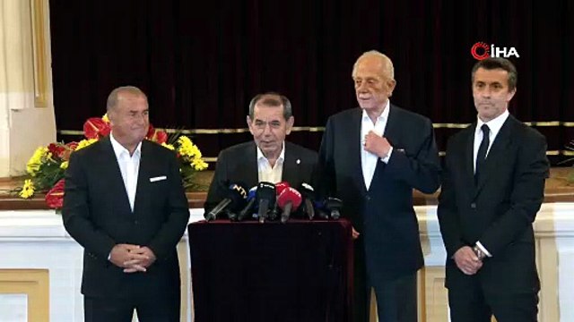 Galatasaray’ın efsaneleri, UEFA Kupası’nın 26. yıl dönümünde bir araya geldi | Ajansspor | IHA