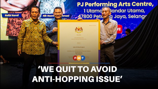 Rafizi, Nik Nazmi say quitting seats to avoid anti-hopping law implications