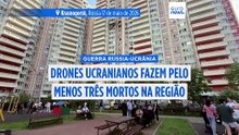 Ucrânia: maior ataque com drones desde a invasão mata três pessoas na região de Moscovo