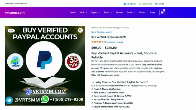 5 Trusted Sites to Purchase Verified PayPal Accounts Online