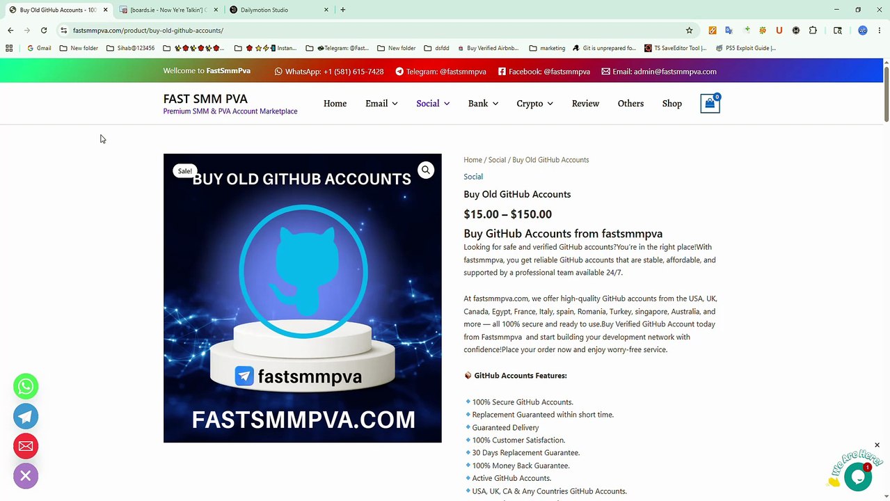 Buy Old GitHub Accounts - 100% Verified,