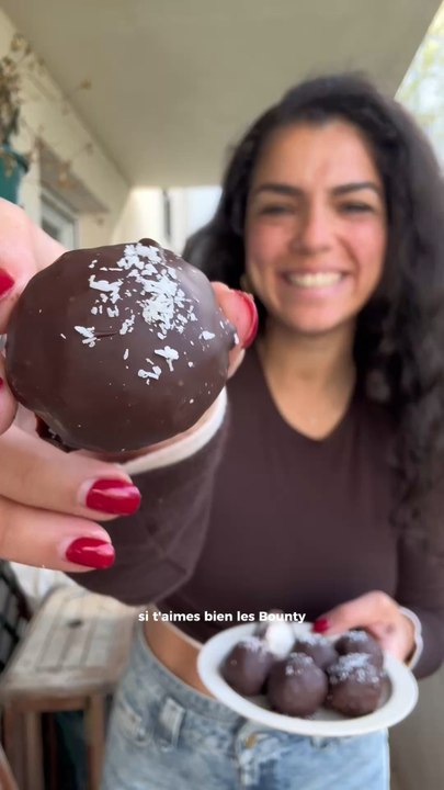 Energy balls façon bounty 🥥