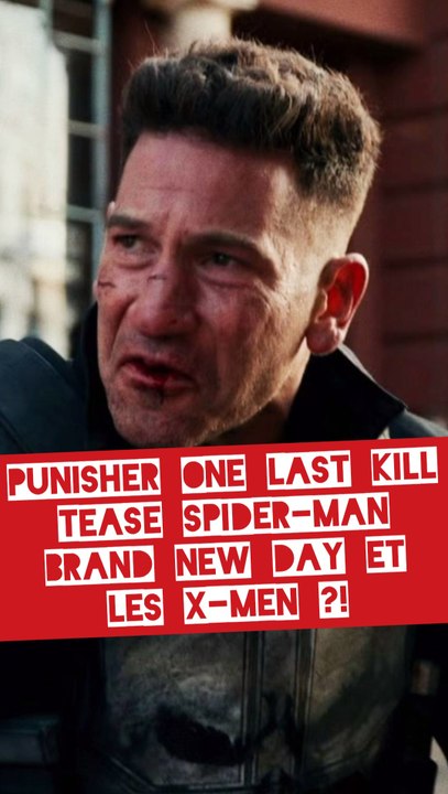 LE NOUVEAU PUNISHER TEASE SPIDER-MAN ET LES X-MEN ?!
