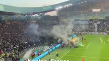 Nantes vs Toulouse match abandoned after fans storm pitch