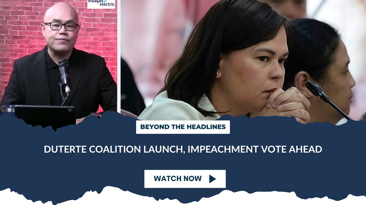 Duterte Coalition Launch, Impeachment Vote Ahead