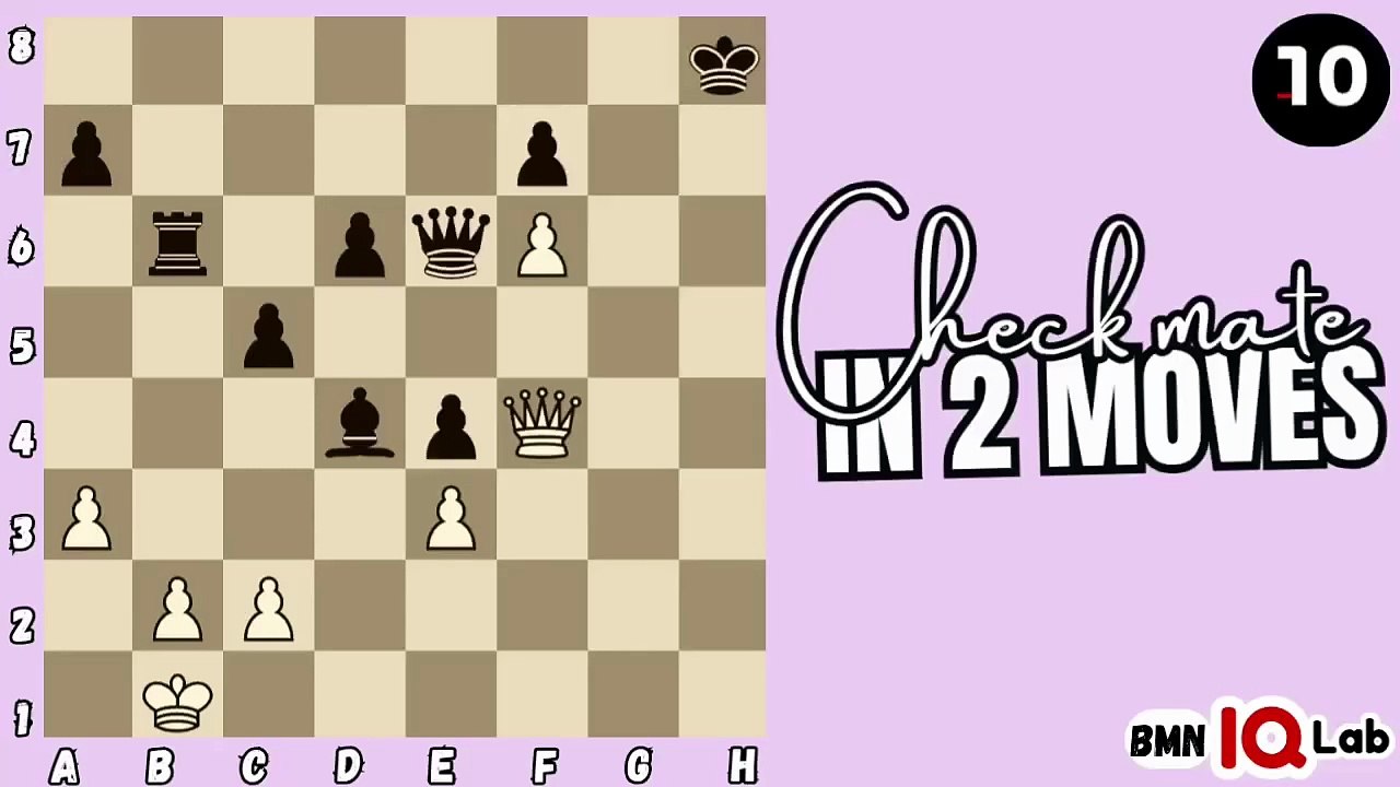 #ChessBattle ⚔️🛡 Can you checkmate in 2 moves? (Part 84) (White to play)♟️