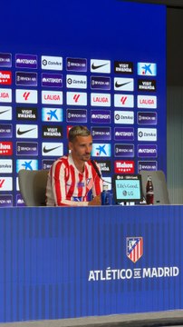 La sala de prensa se rinde a Griezmanntras su última rueda de prensa